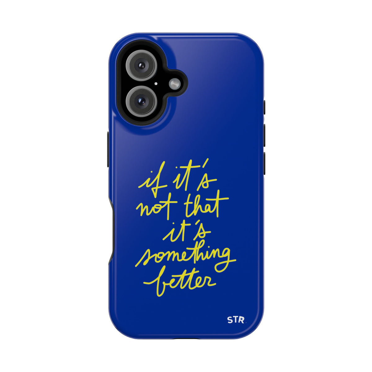 "better things are coming ” protective phone case