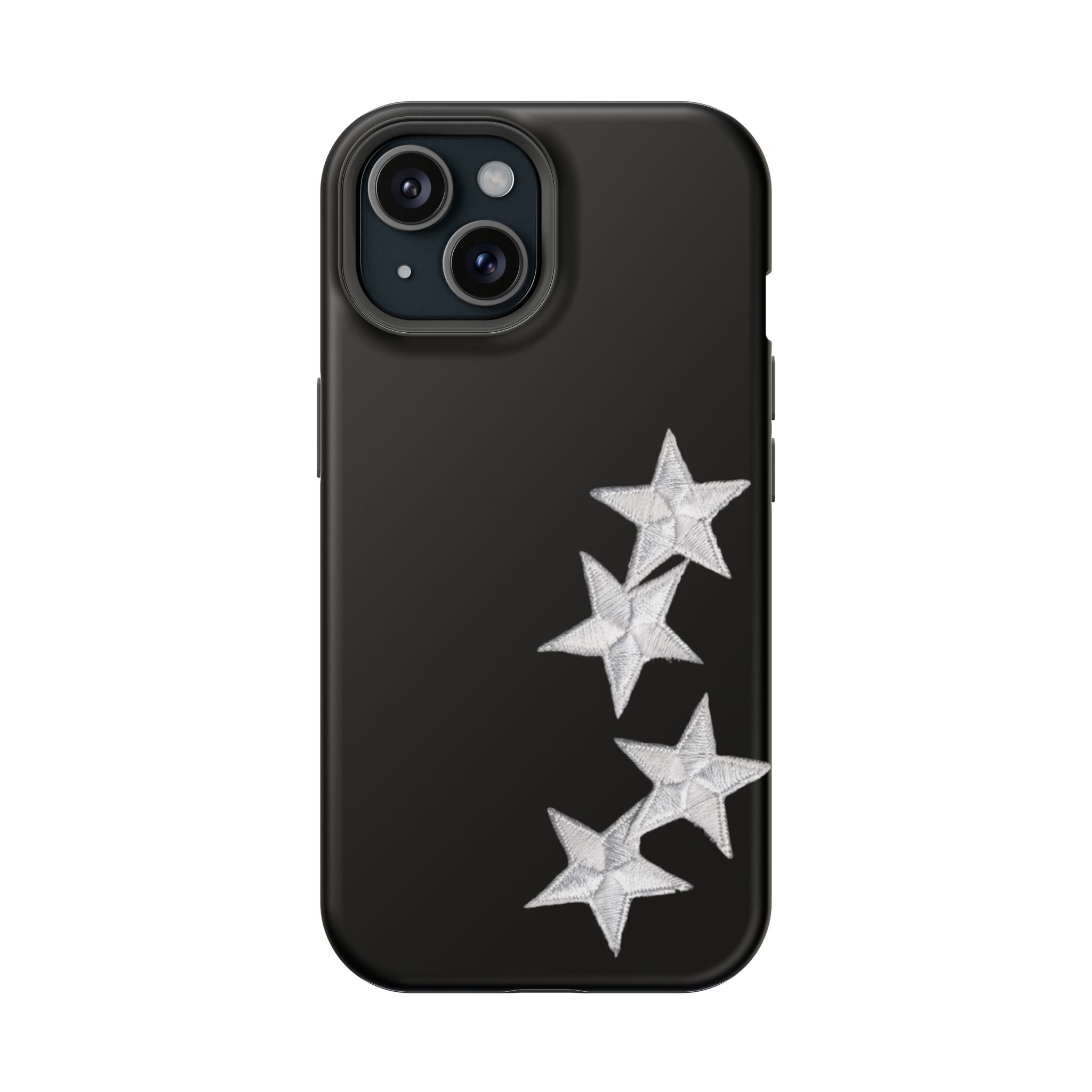 “silver stars” protective phone case
