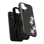 “silver stars” protective phone case