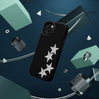 “silver stars” protective phone case