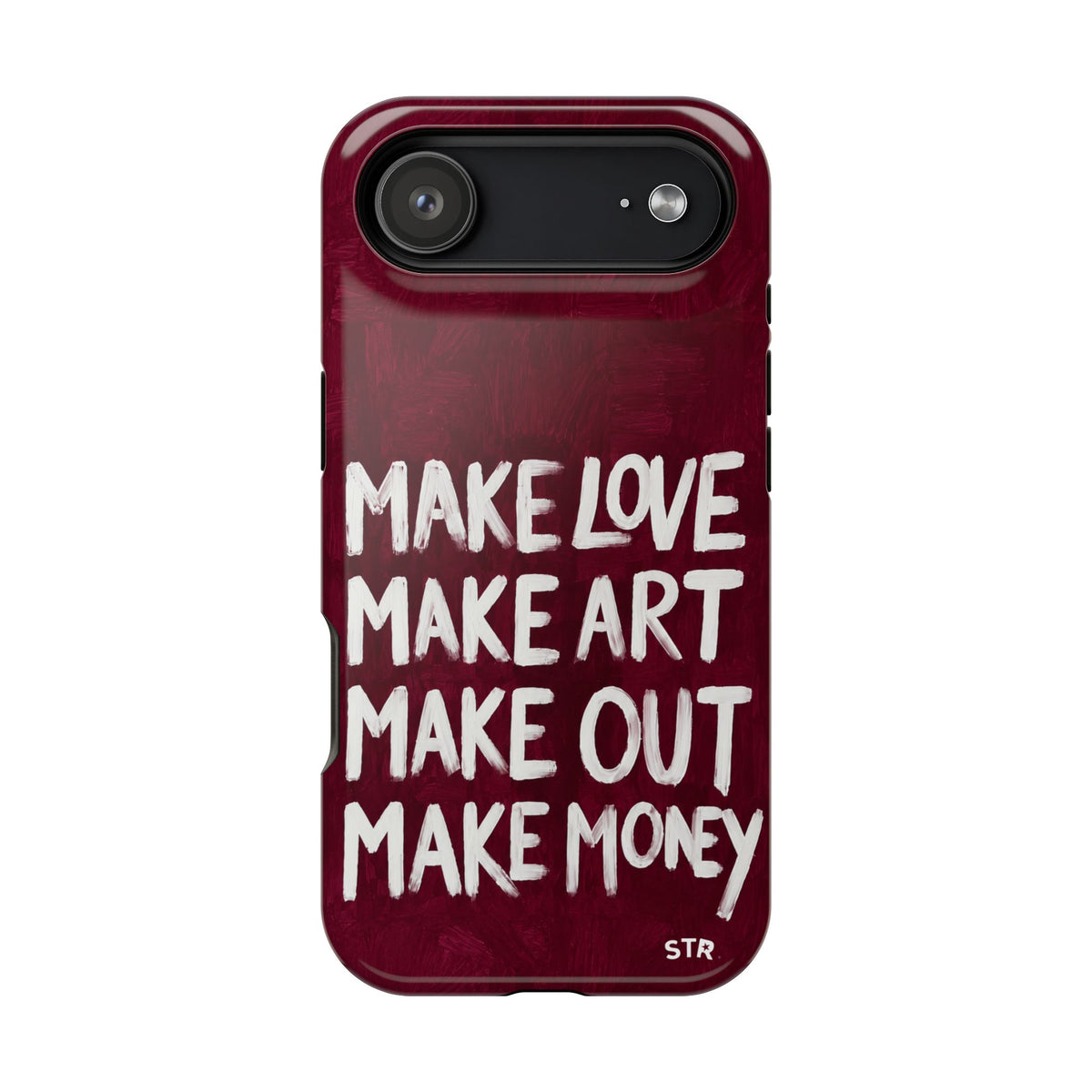 “make art” protective phone case