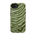 "Olive Zebra” protective phone case