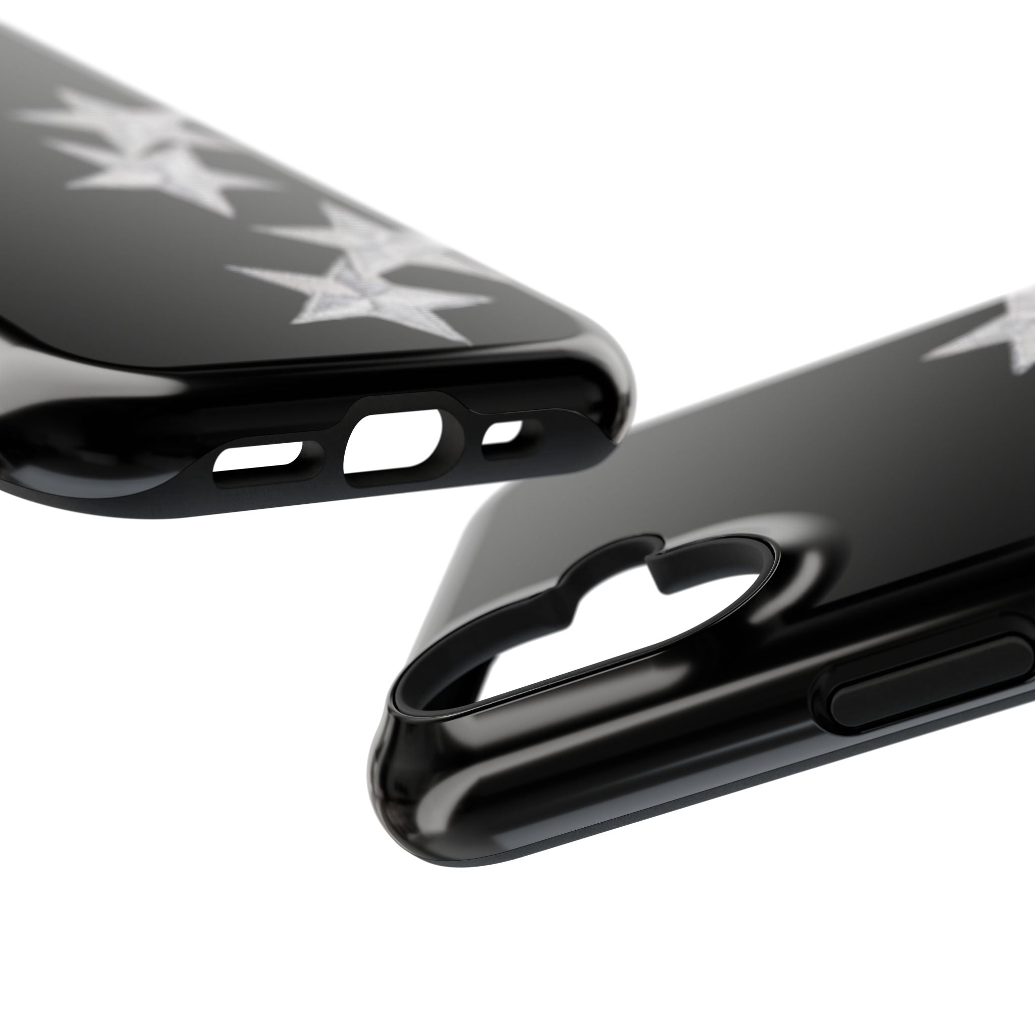 “silver stars” protective phone case