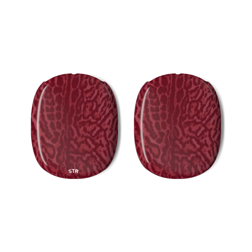 "Red leo" AirPods Max Shell Case