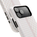 “lace gingham” protective phone case