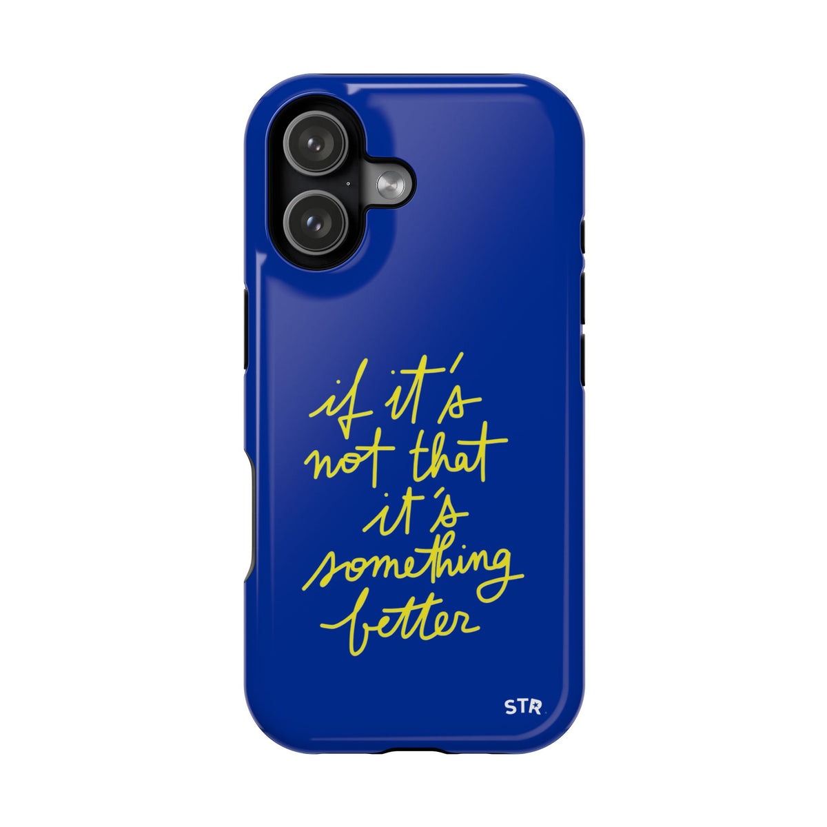"better things are coming ” protective phone case