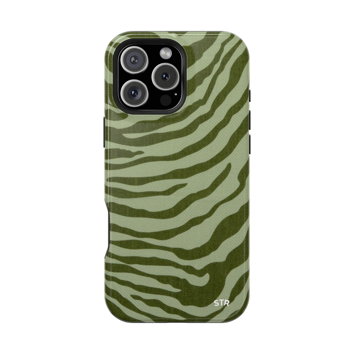 "Olive Zebra” protective phone case