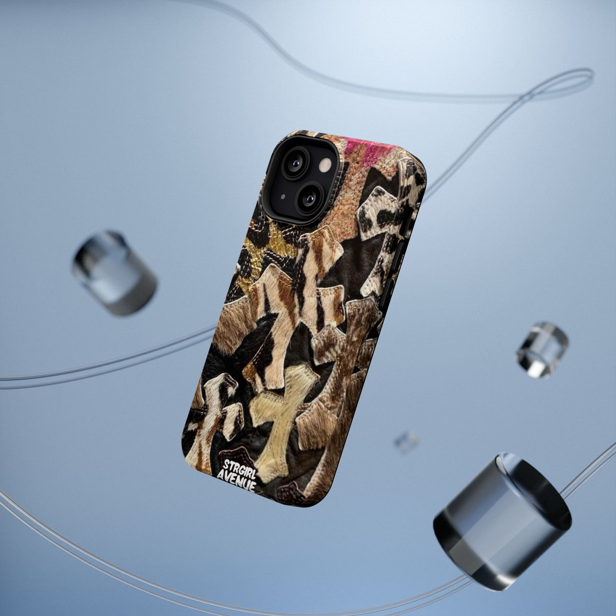 “ chrome” protective phone case