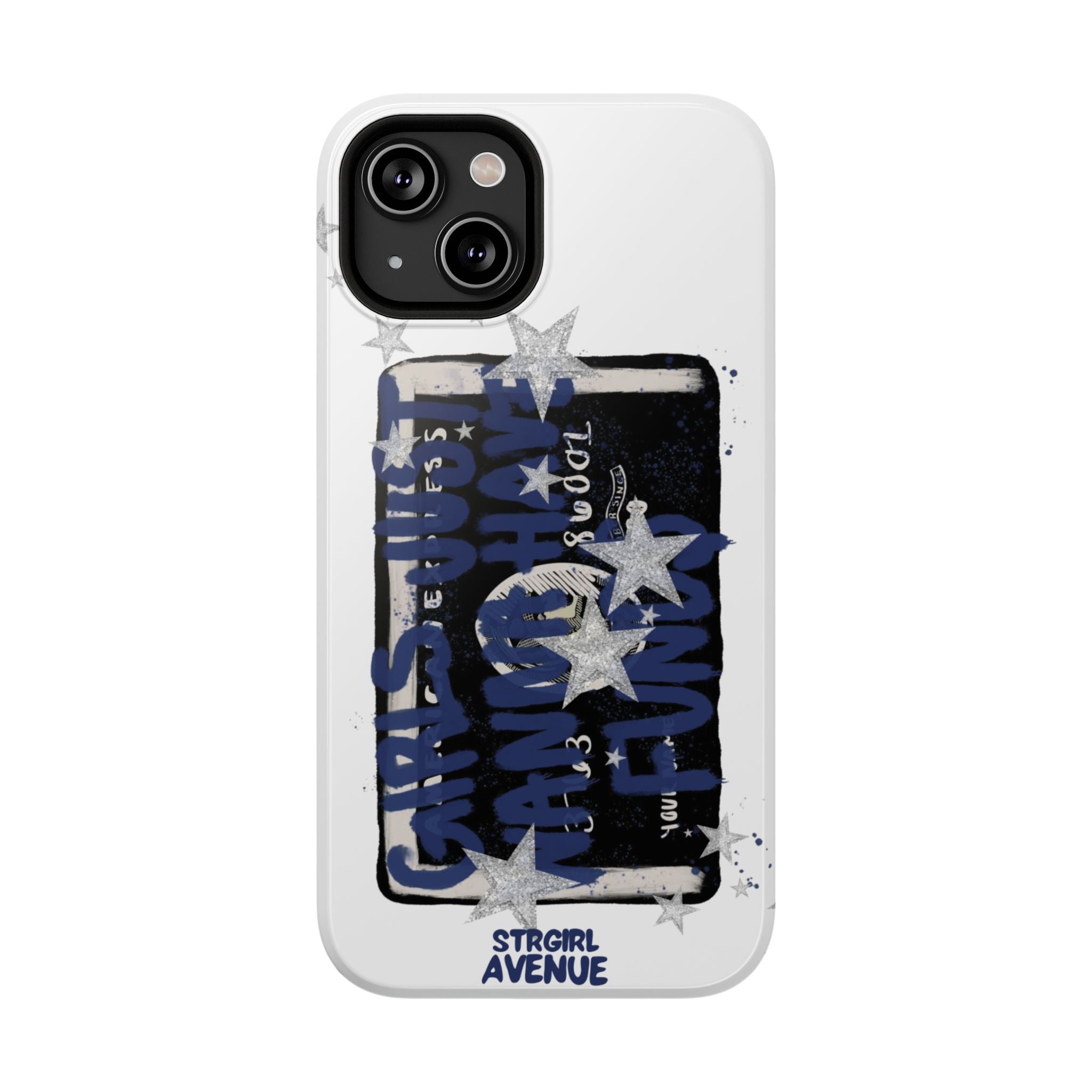 “wanna have funds” protective phone case