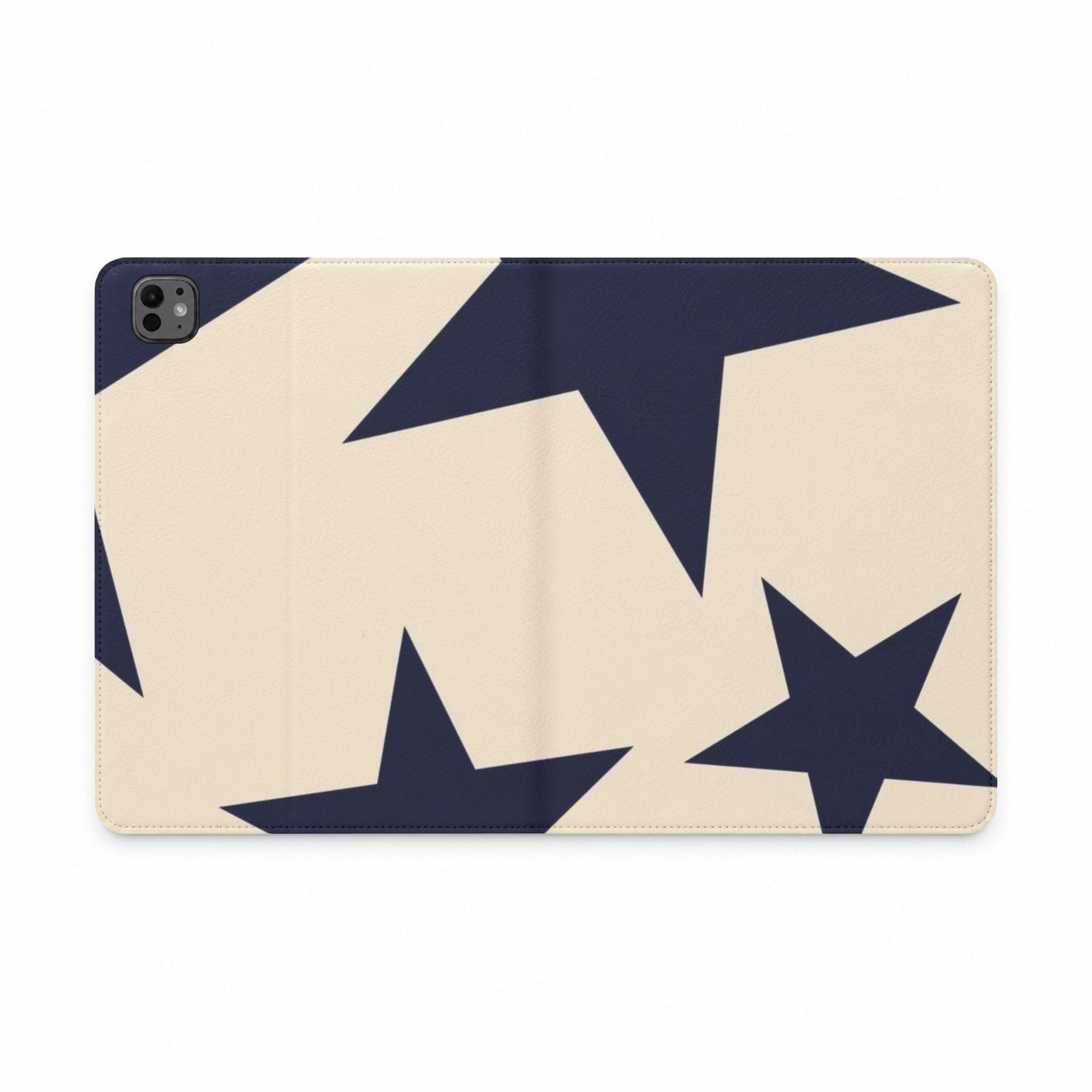 "Navy stars" ipad Folio Case