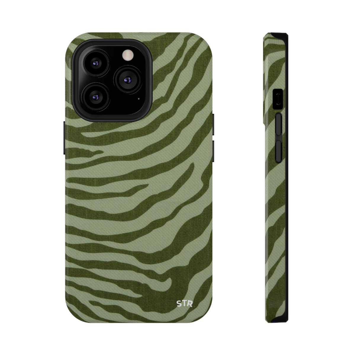"Olive Zebra” protective phone case