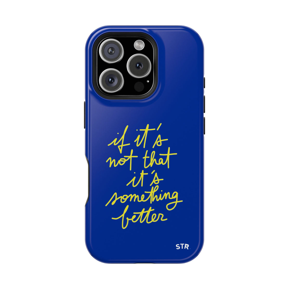 "better things are coming ” protective phone case