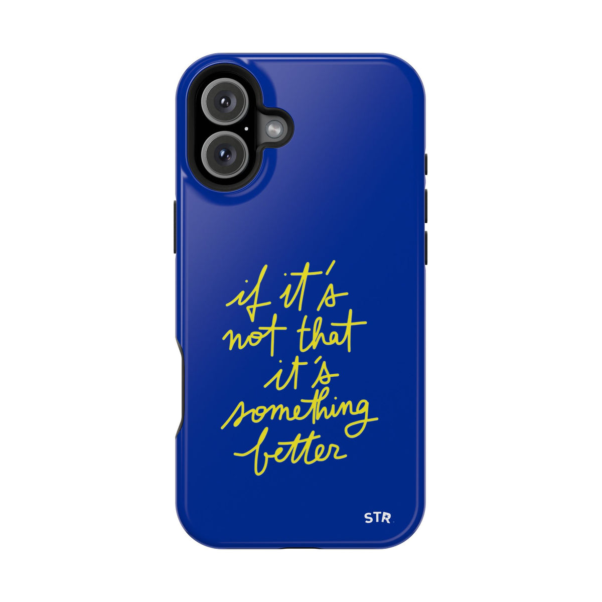 "better things are coming ” protective phone case