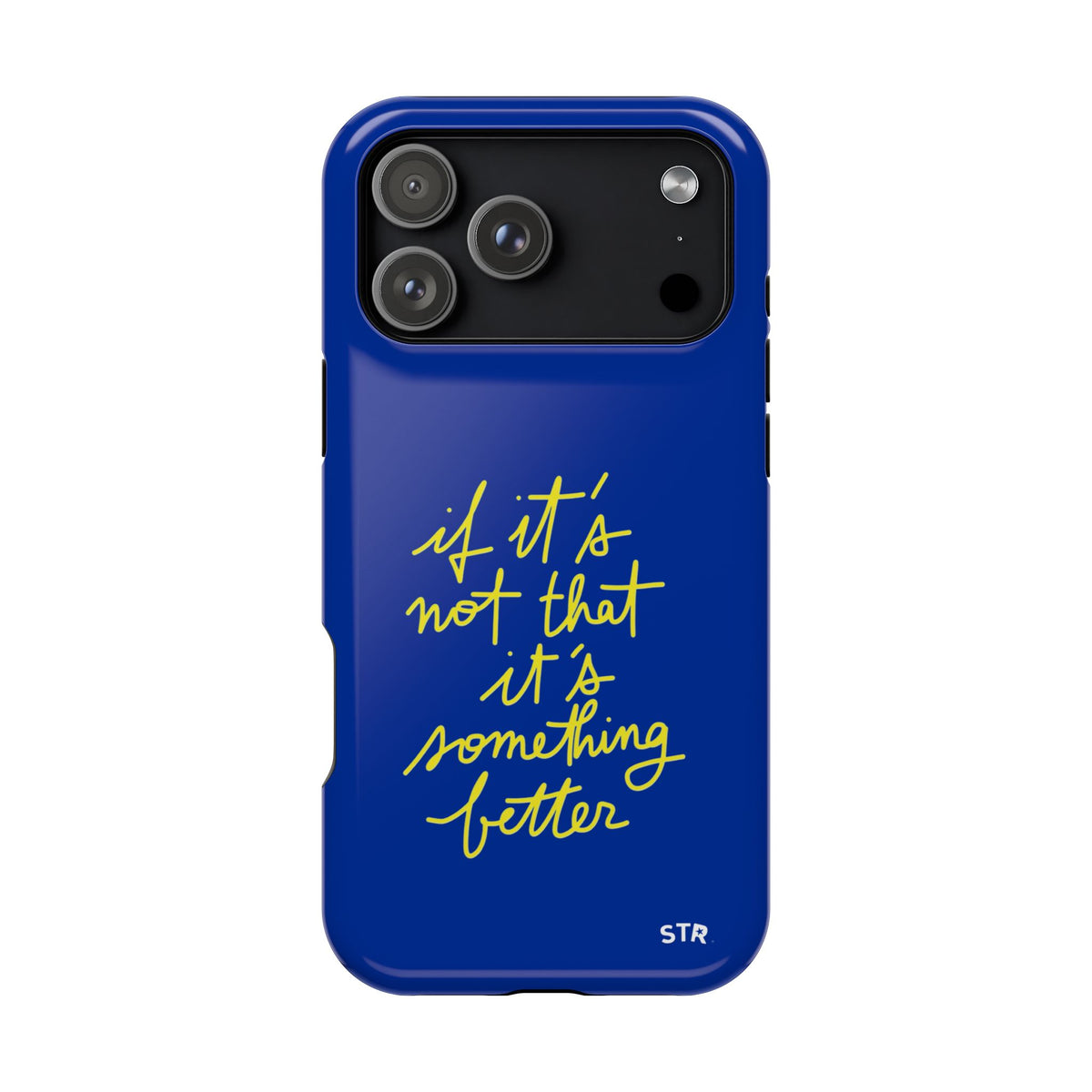 "better things are coming ” protective phone case