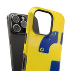 “three” protective phone case