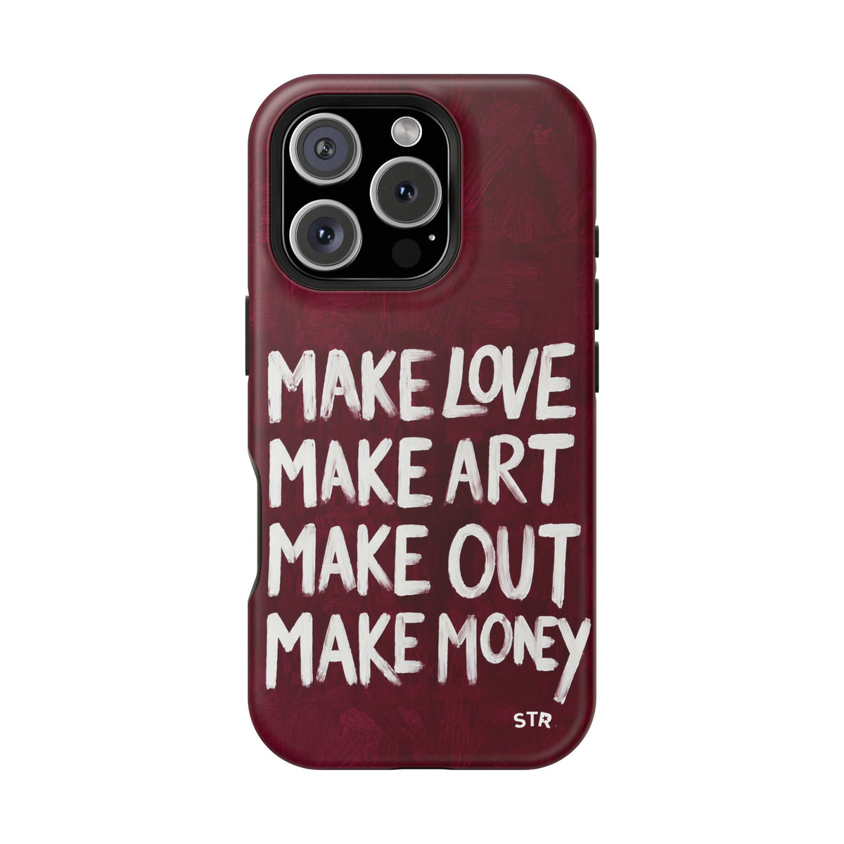 “make art” protective phone case