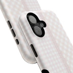 “lace gingham” protective phone case