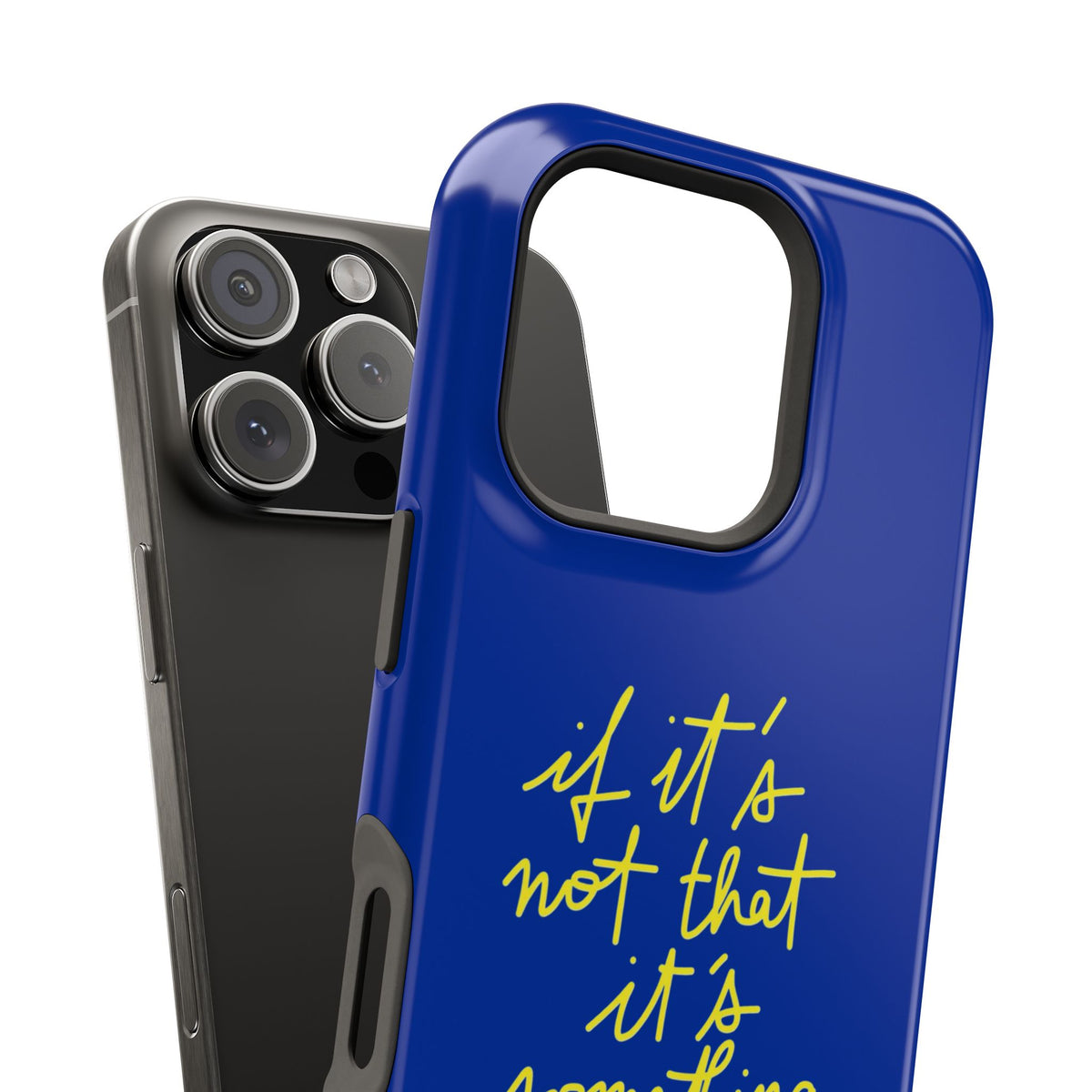 "better things are coming ” protective phone case