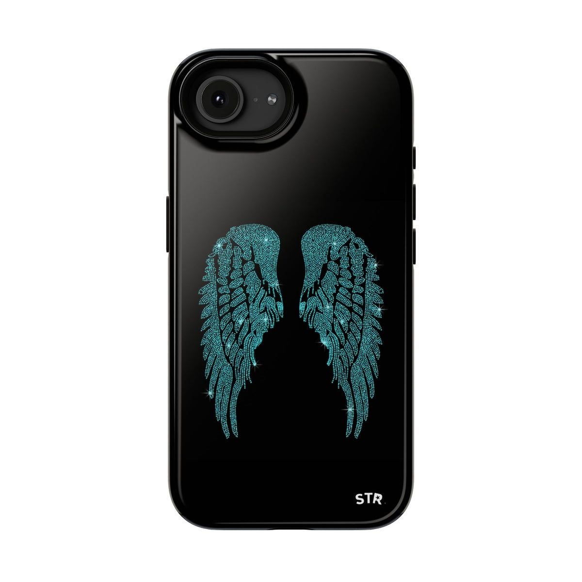 "Teal wings” protective phone case