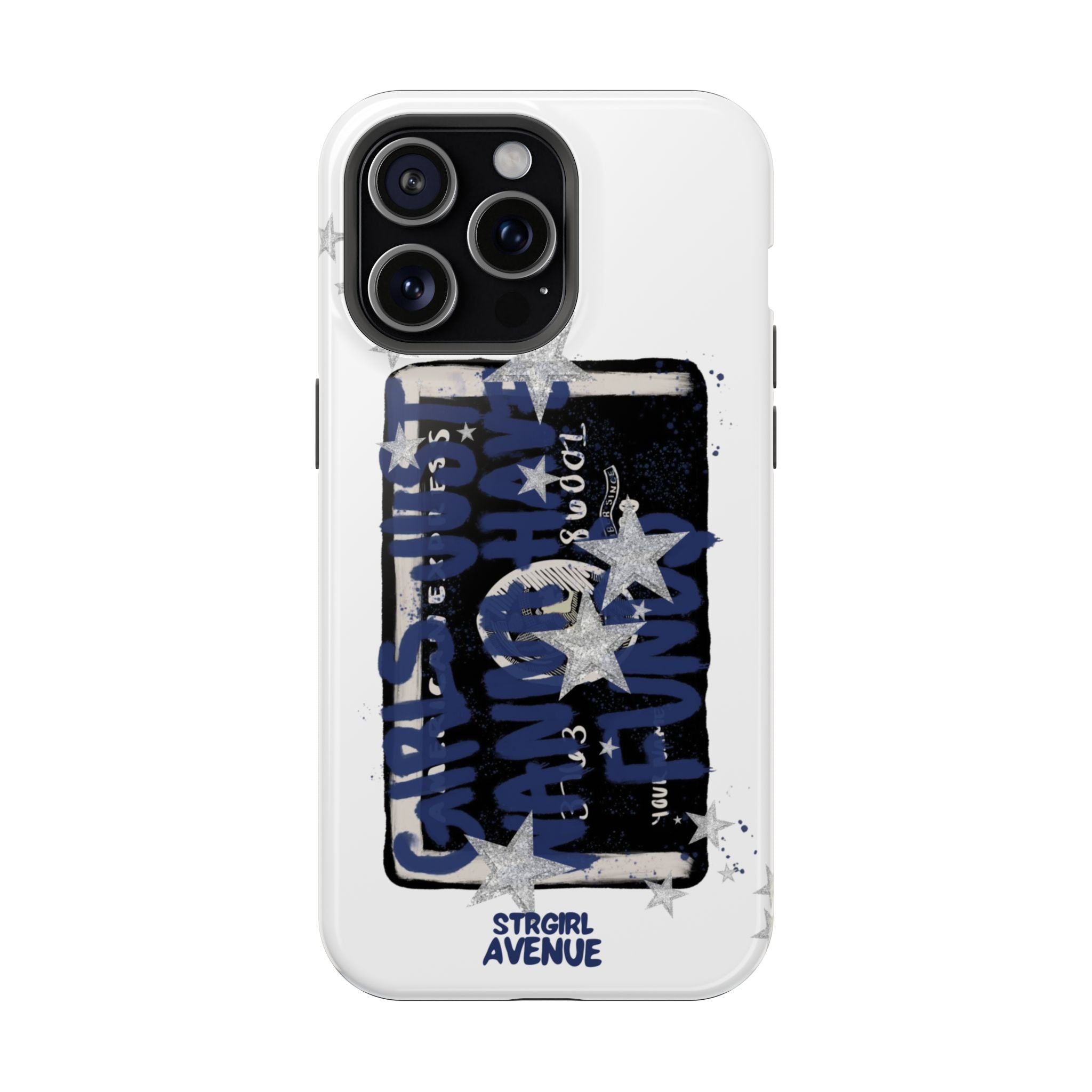 “wanna have funds” protective phone case