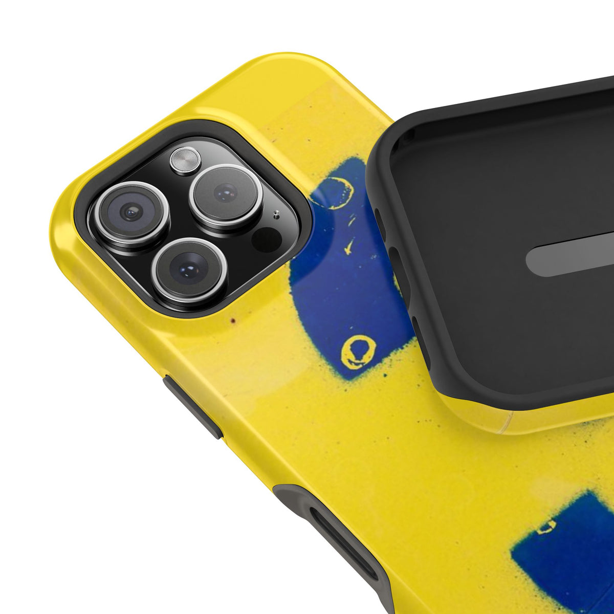 “three” protective phone case
