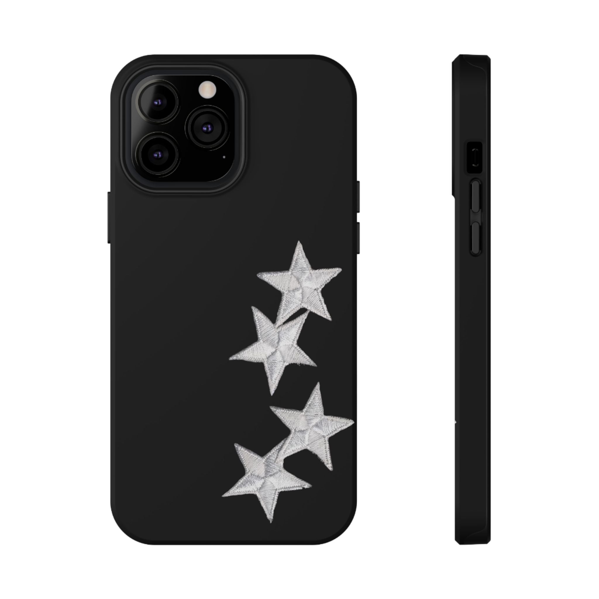 “silver stars” protective phone case