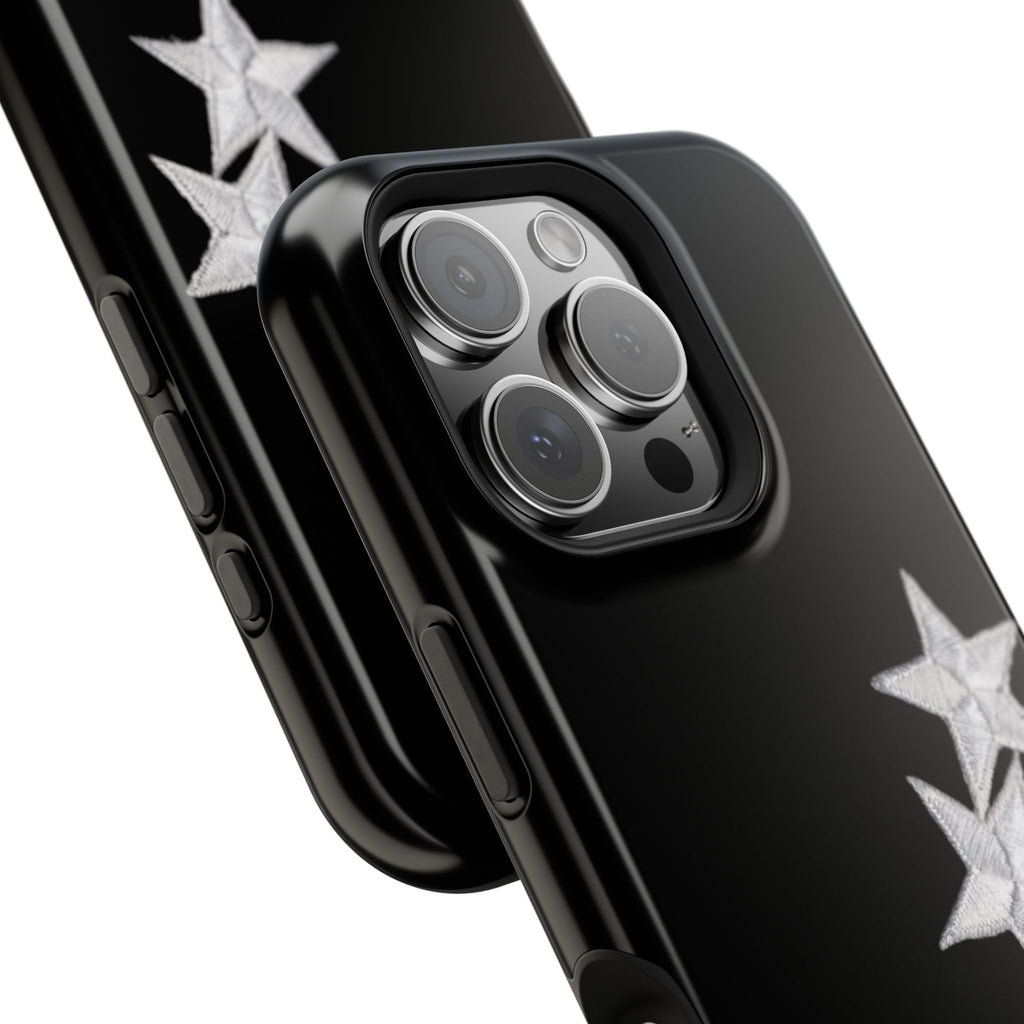 “silver stars” protective phone case