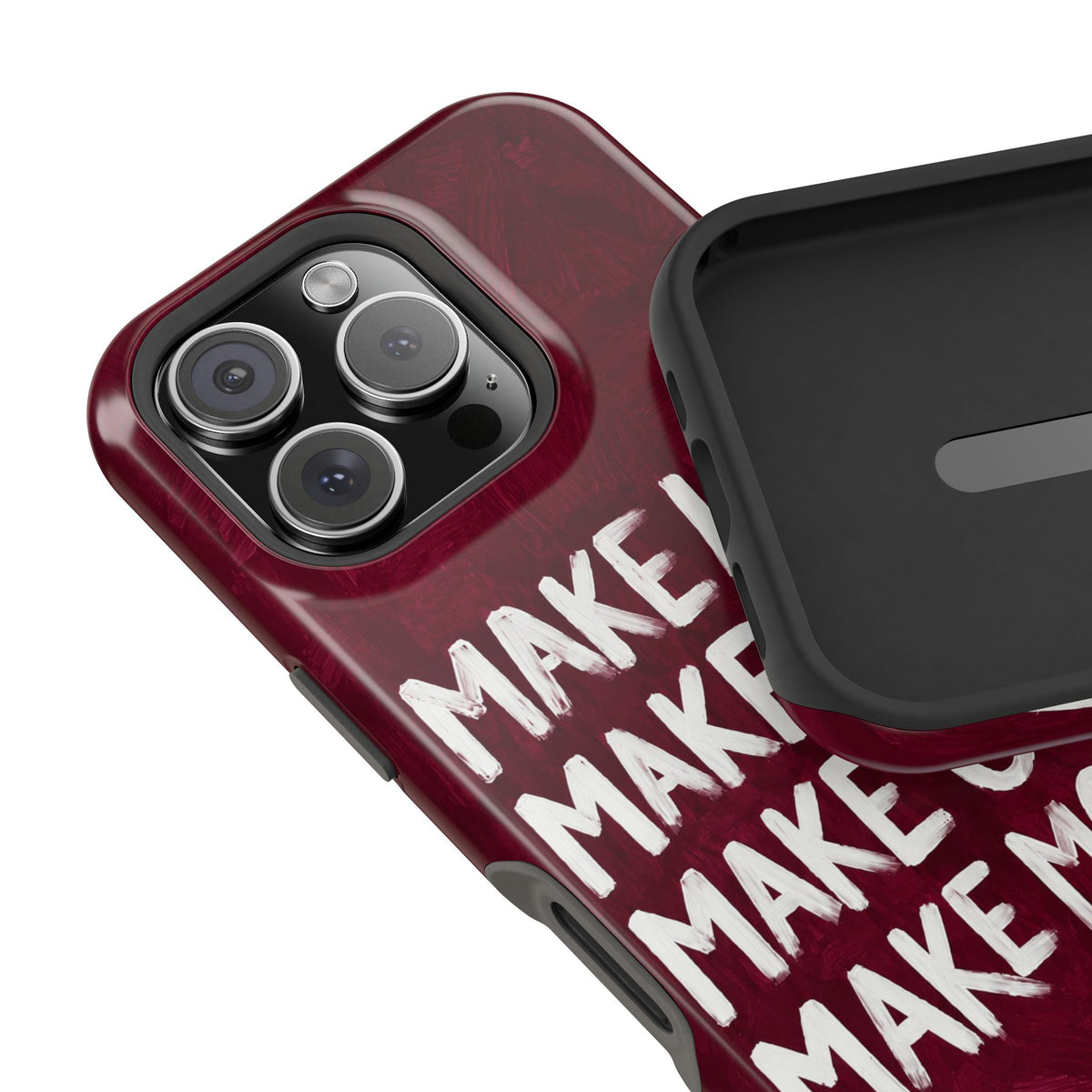 “make art” protective phone case