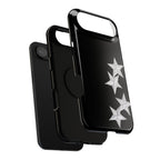 “silver stars” protective phone case