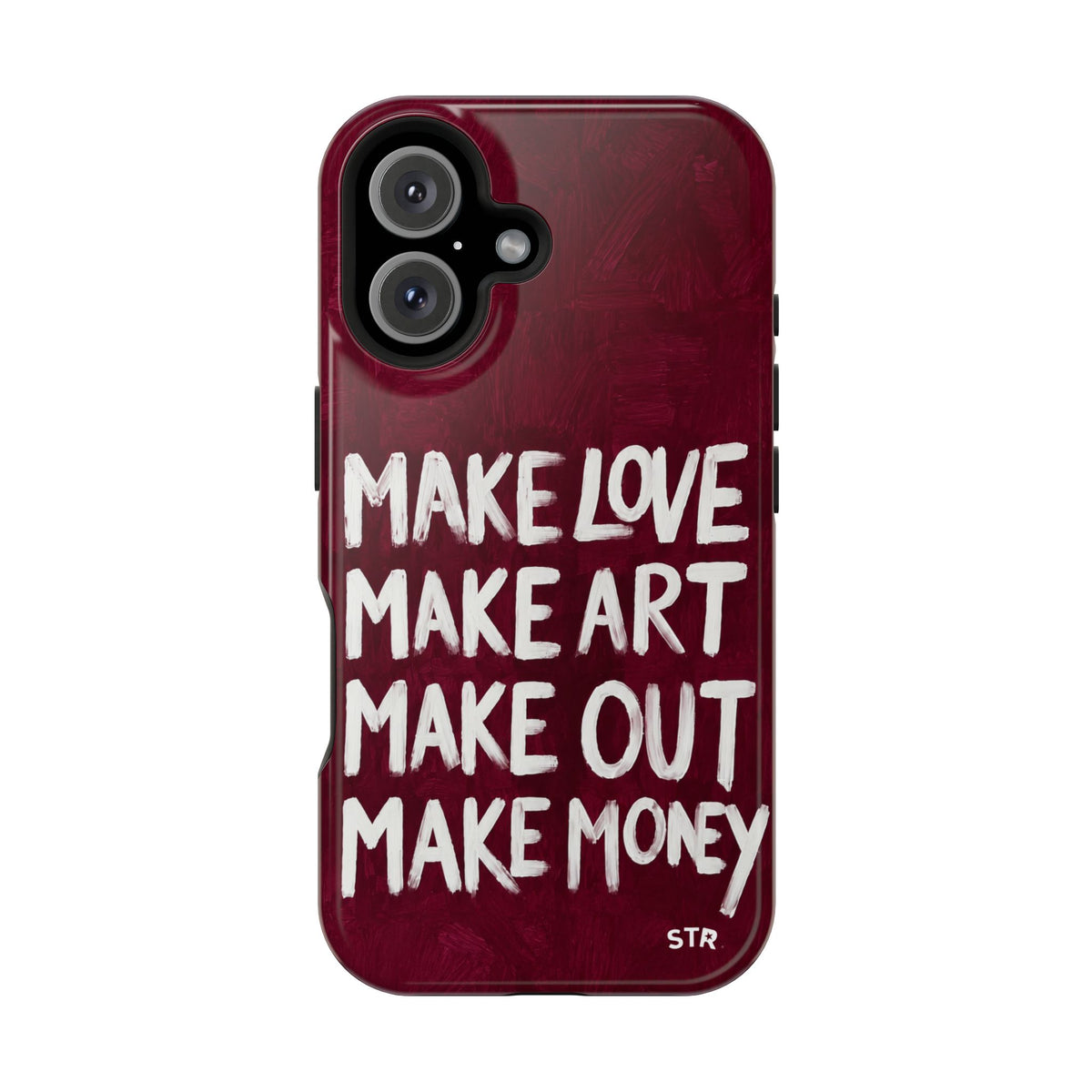 “make art” protective phone case