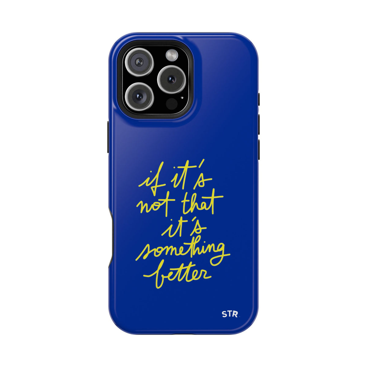 "better things are coming ” protective phone case