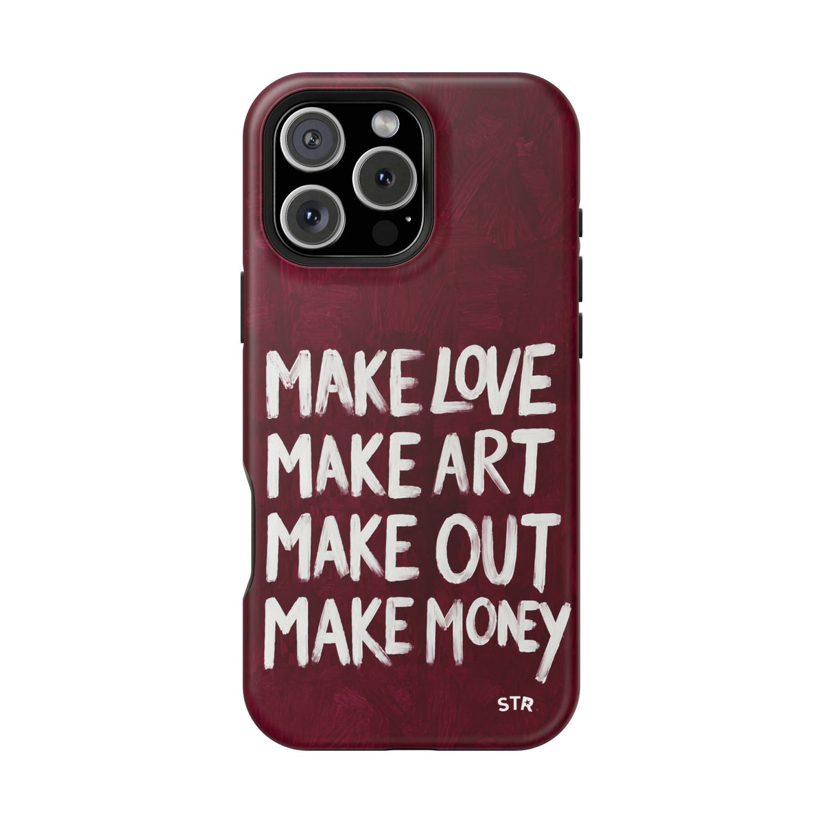 “make art” protective phone case