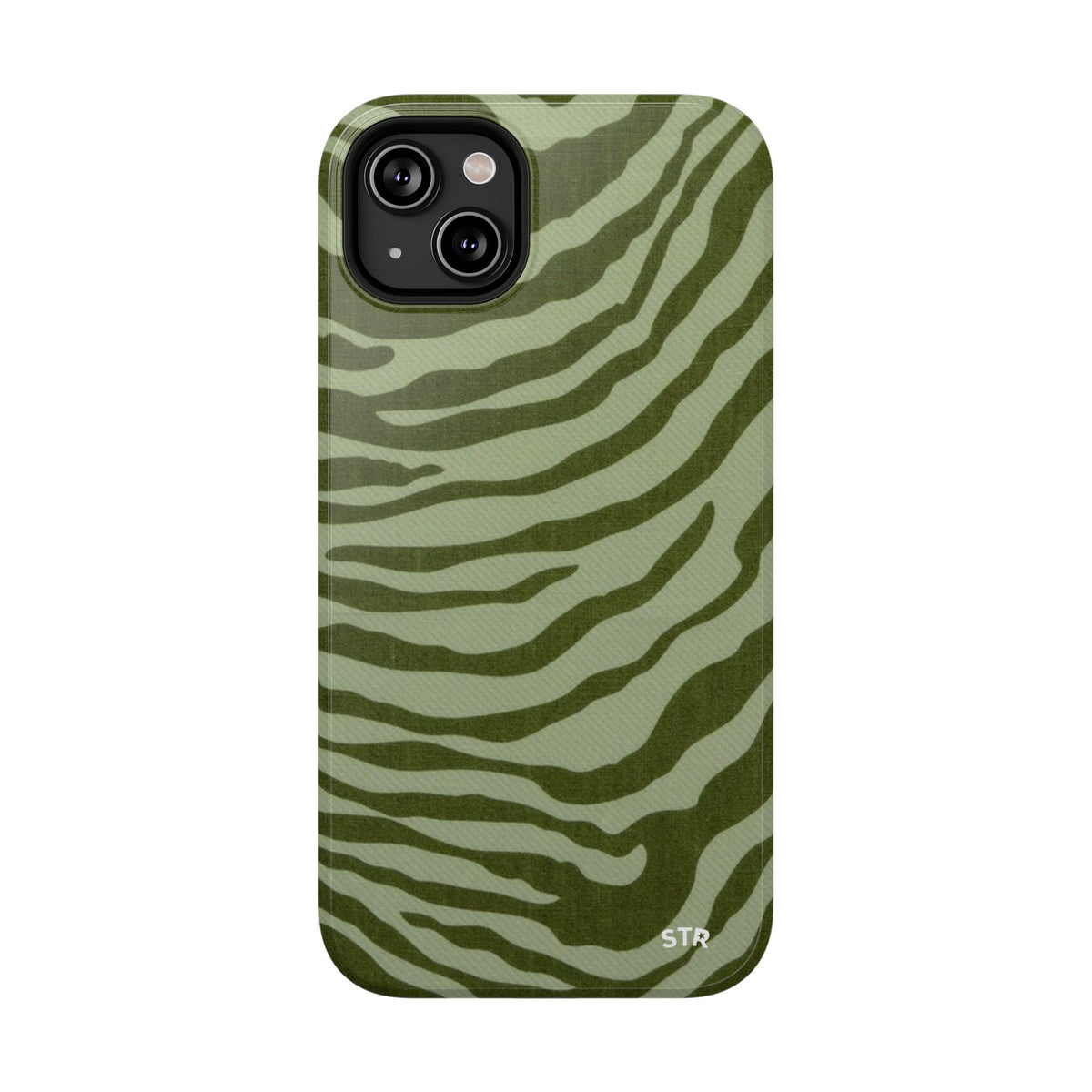 "Olive Zebra” protective phone case