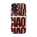 "ciao" Protective phone case