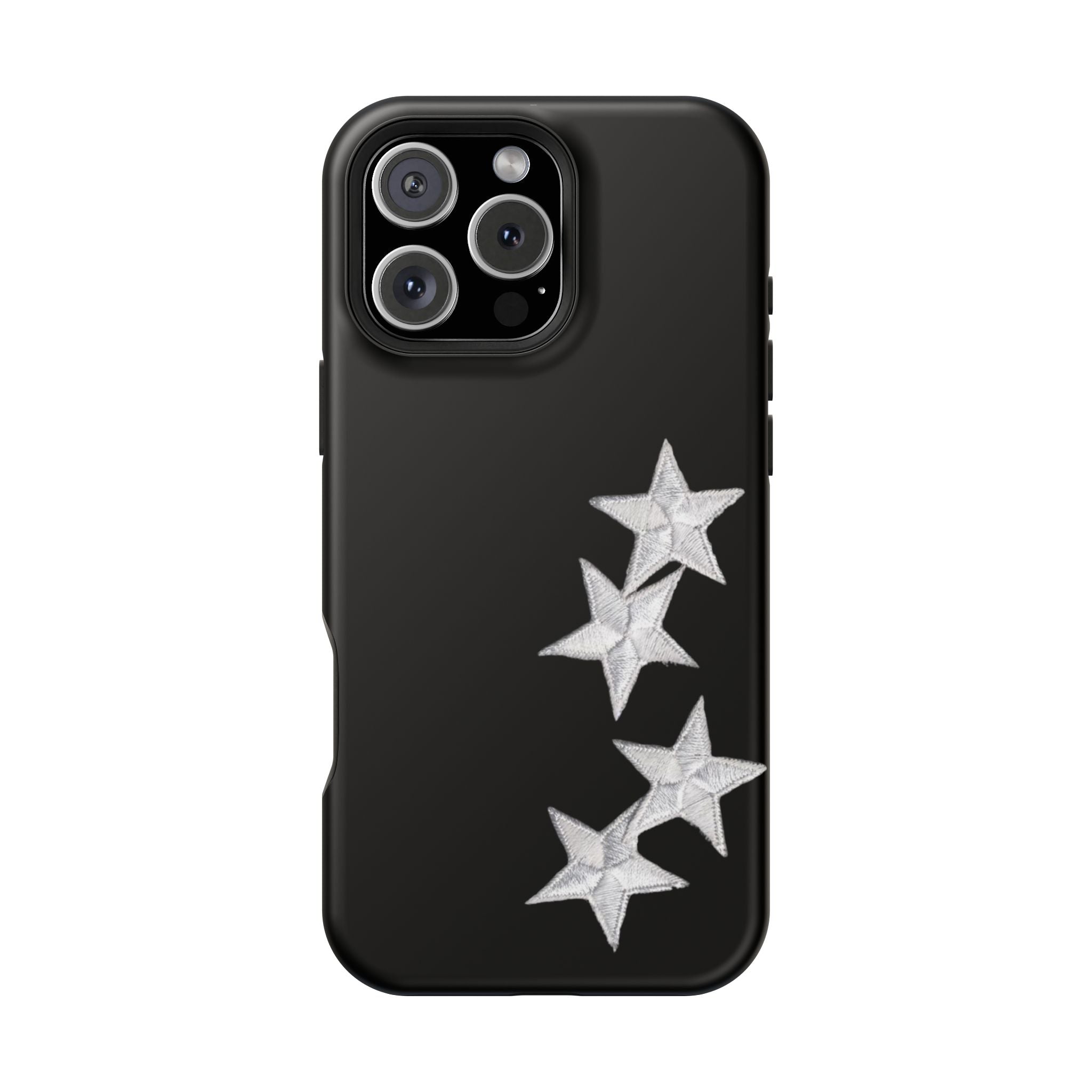 “silver stars” protective phone case