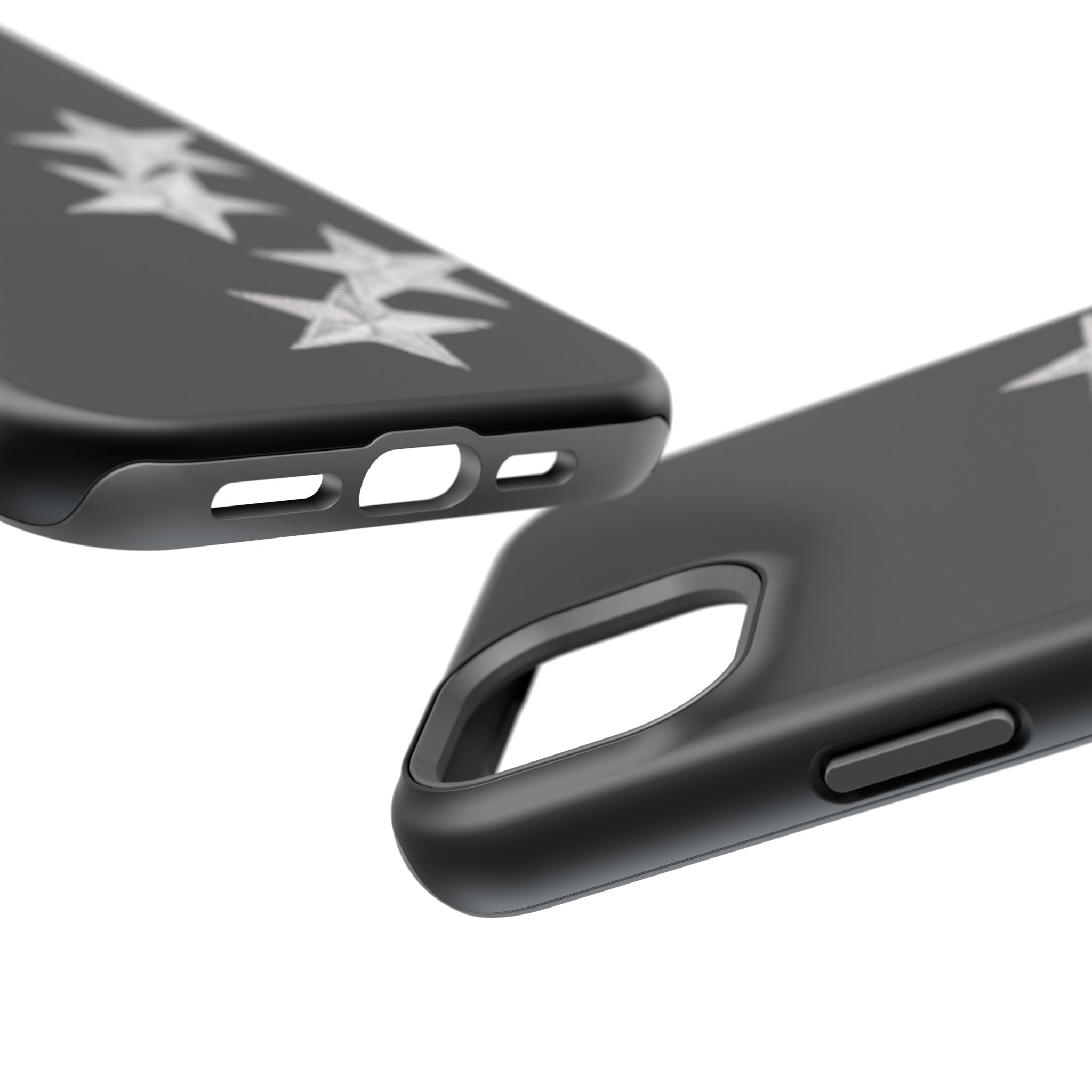 “silver stars” protective phone case