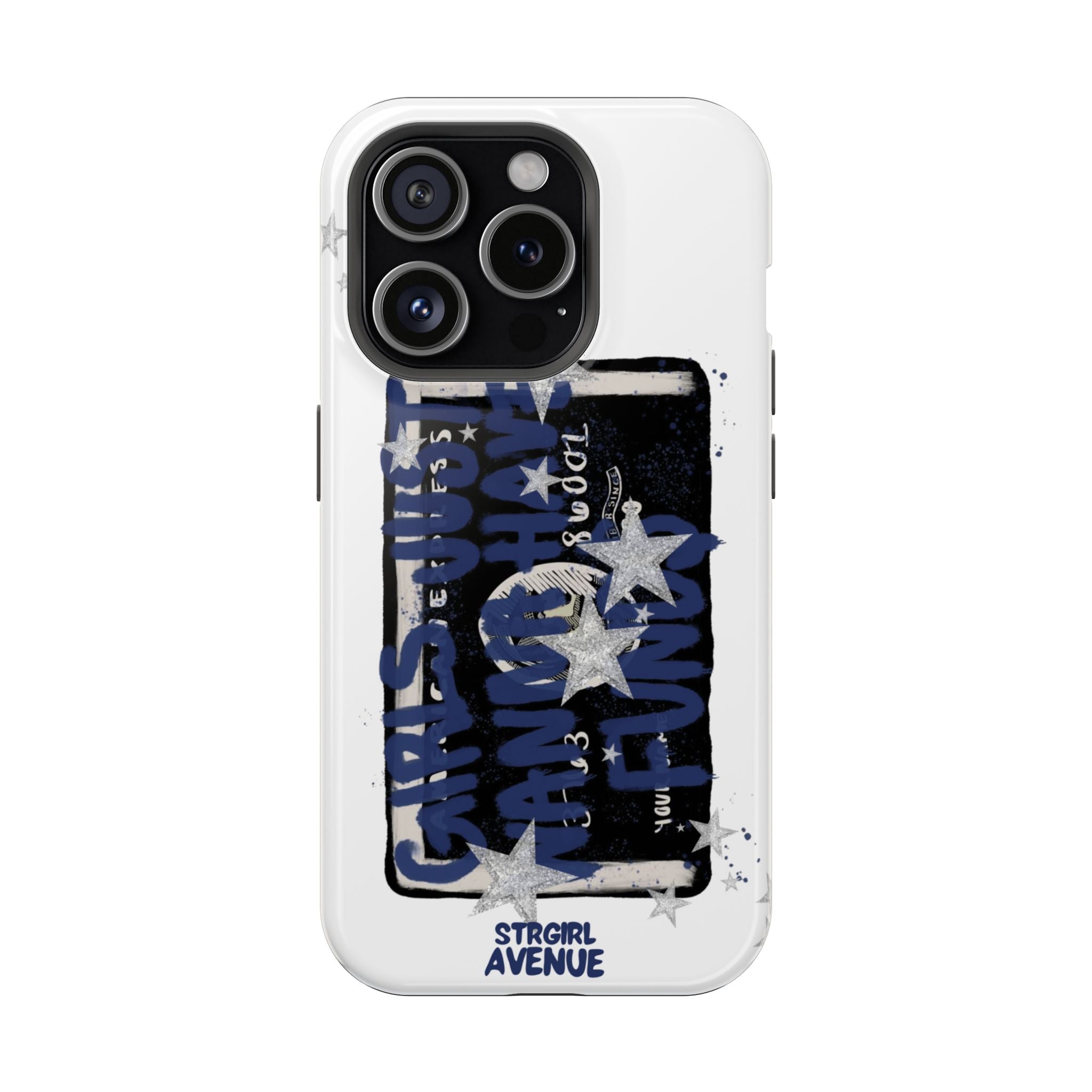 “wanna have funds” protective phone case