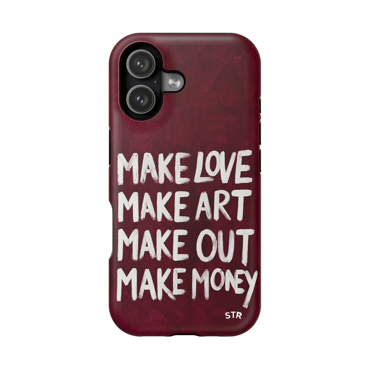 “make art” protective phone case
