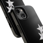 “silver stars” protective phone case