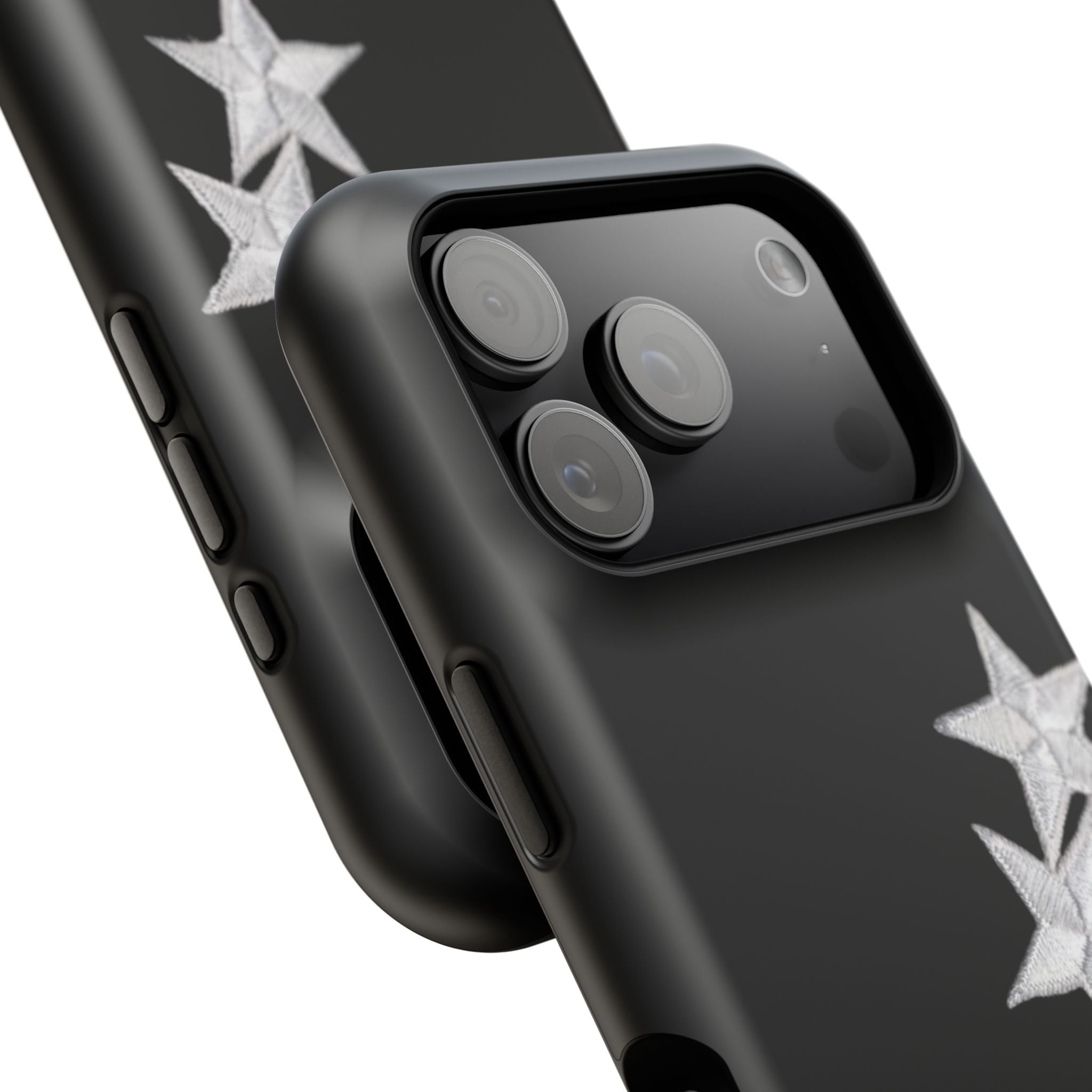 “silver stars” protective phone case