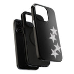 “silver stars” protective phone case