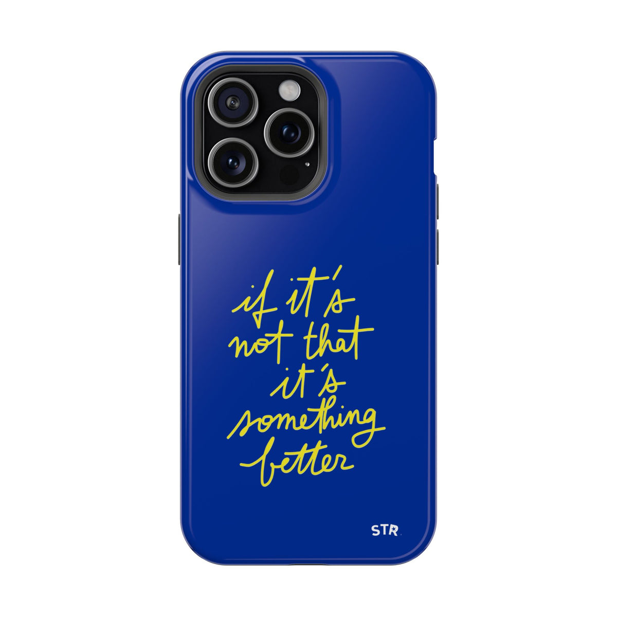 "better things are coming ” protective phone case