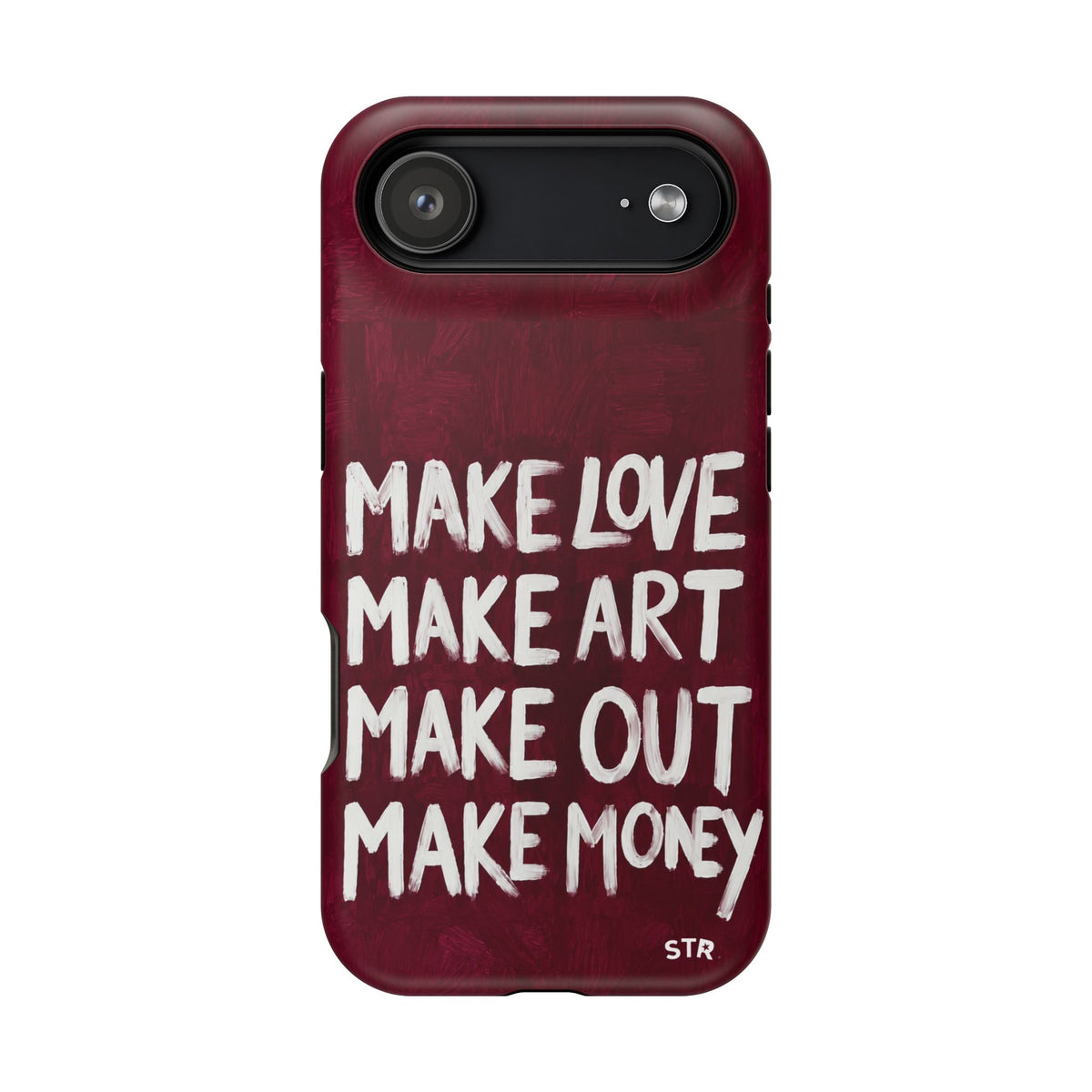 “make art” protective phone case