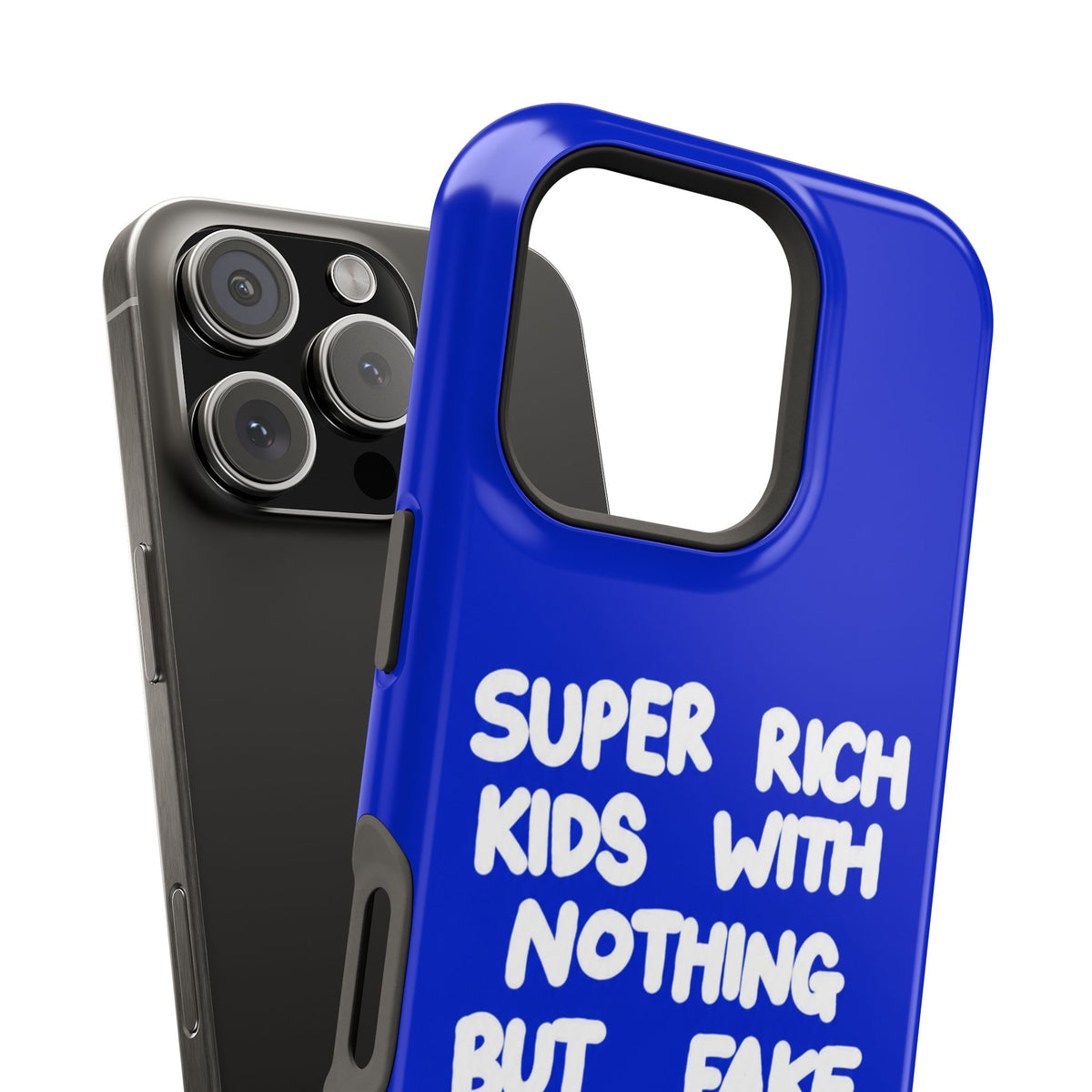 “rich kids” protective phone case