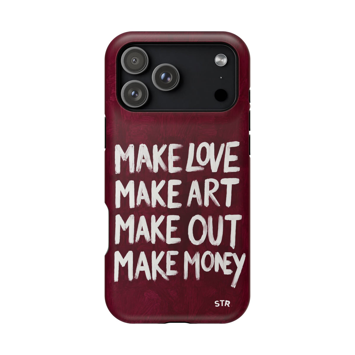 “make art” protective phone case