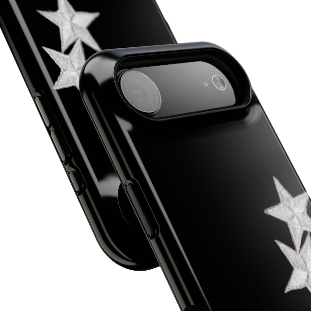“silver stars” protective phone case