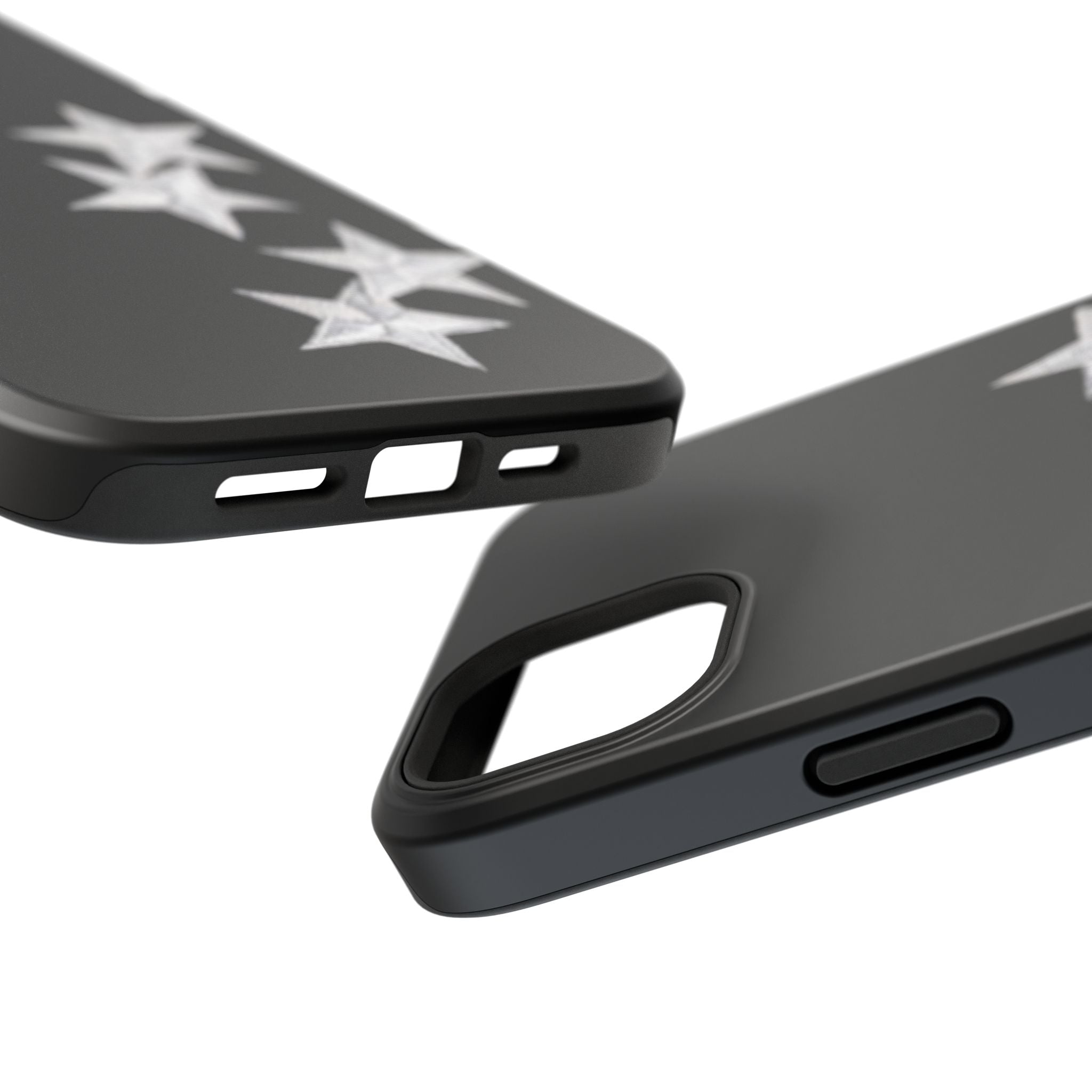 “silver stars” protective phone case