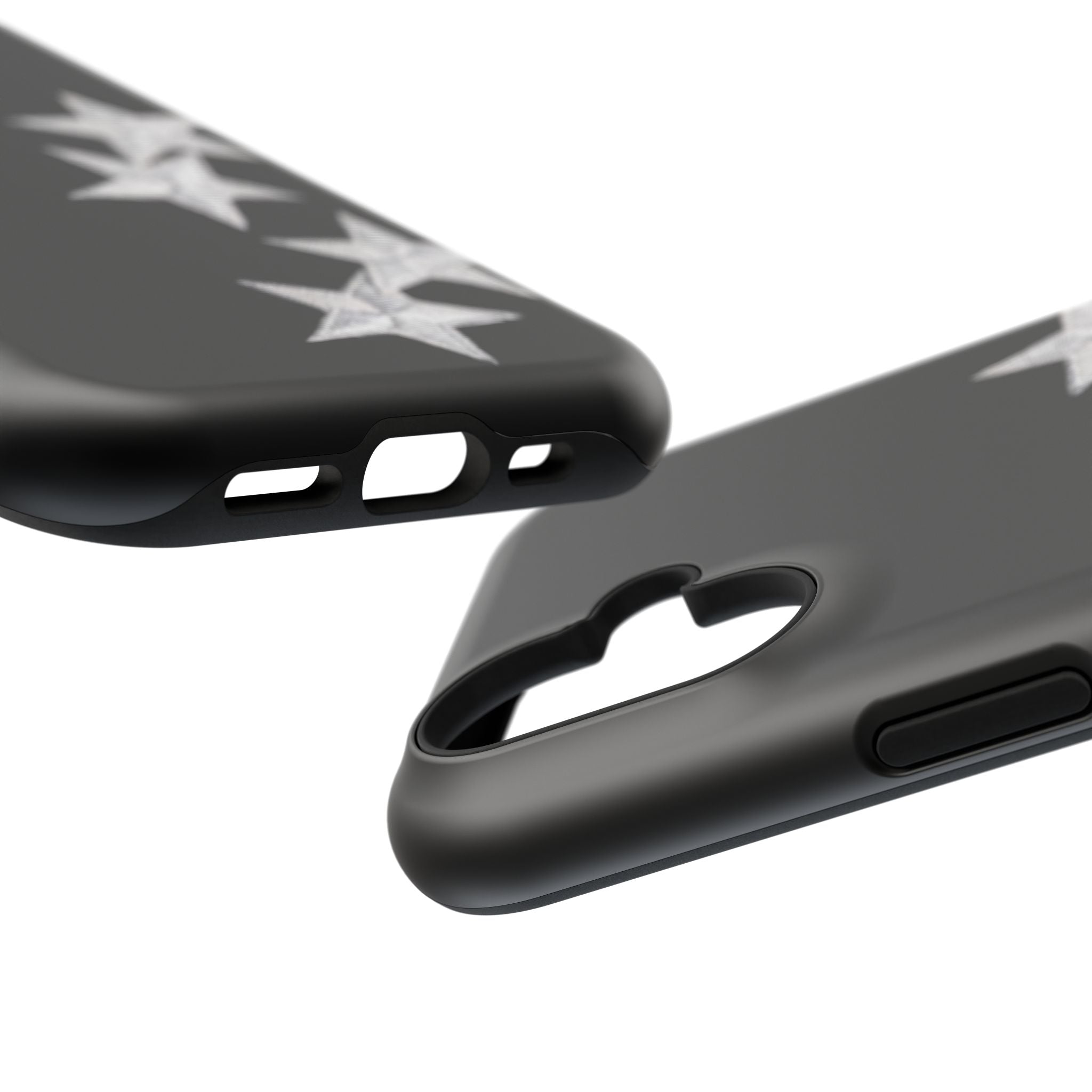 “silver stars” protective phone case