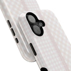 “lace gingham” protective phone case