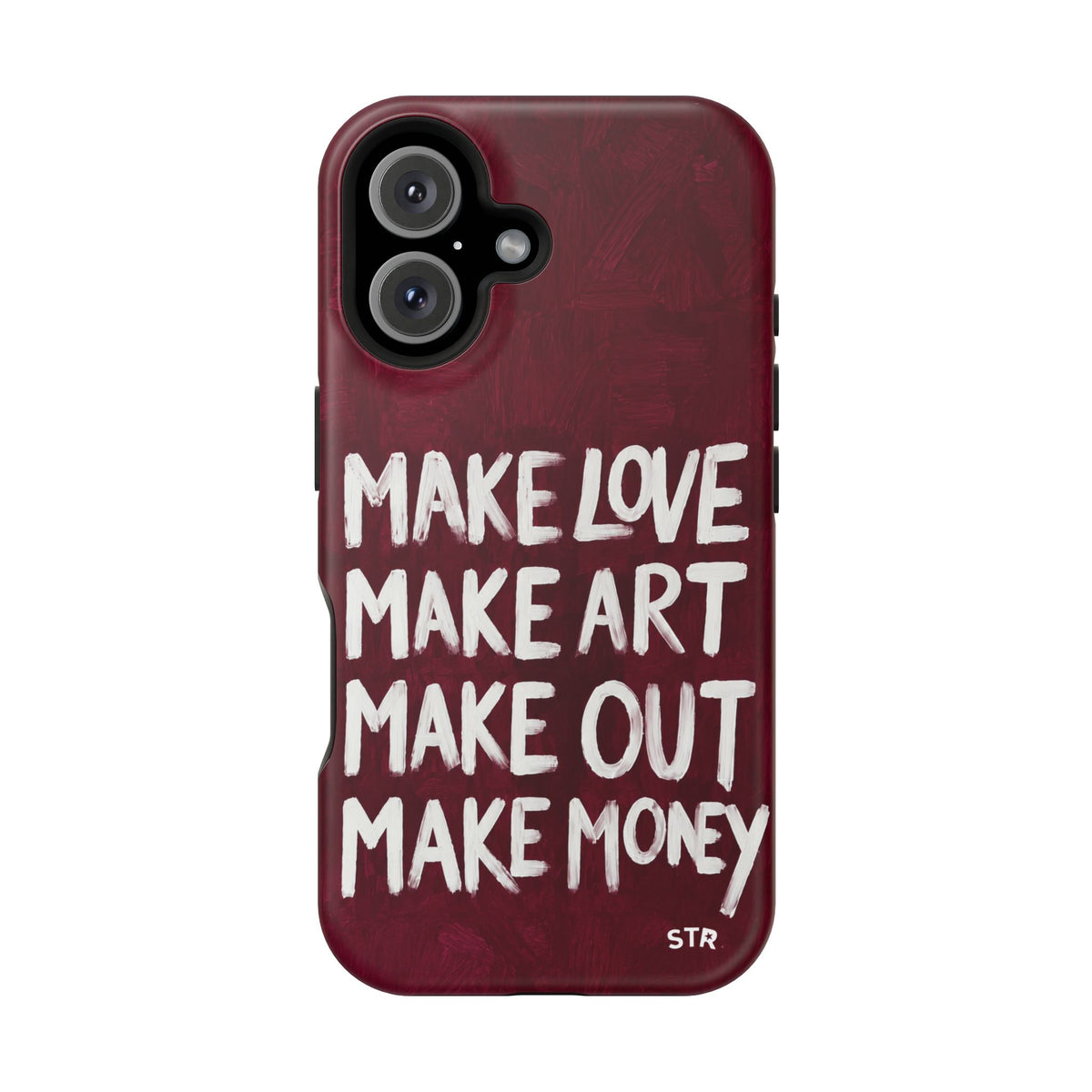 “make art” protective phone case
